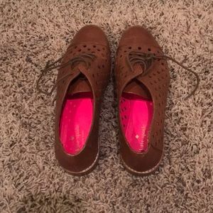 Kate spade leather Oxford shoes